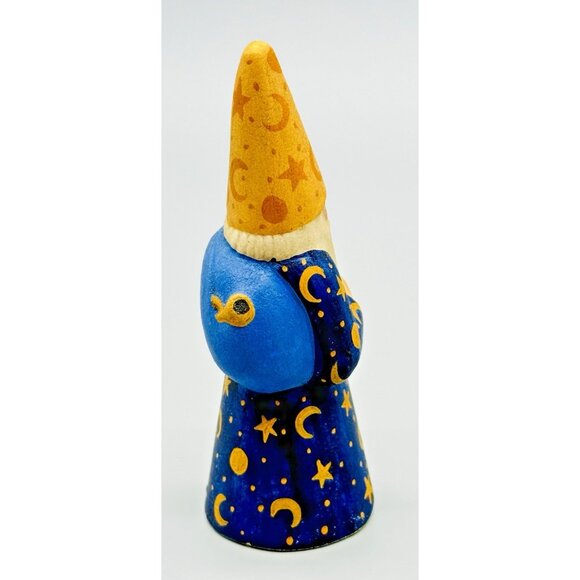 Vaillancourt Wizarding Santa Claus Moon Stars Chalkware 2002 #150 4.5 inch - Picture 3 of 7